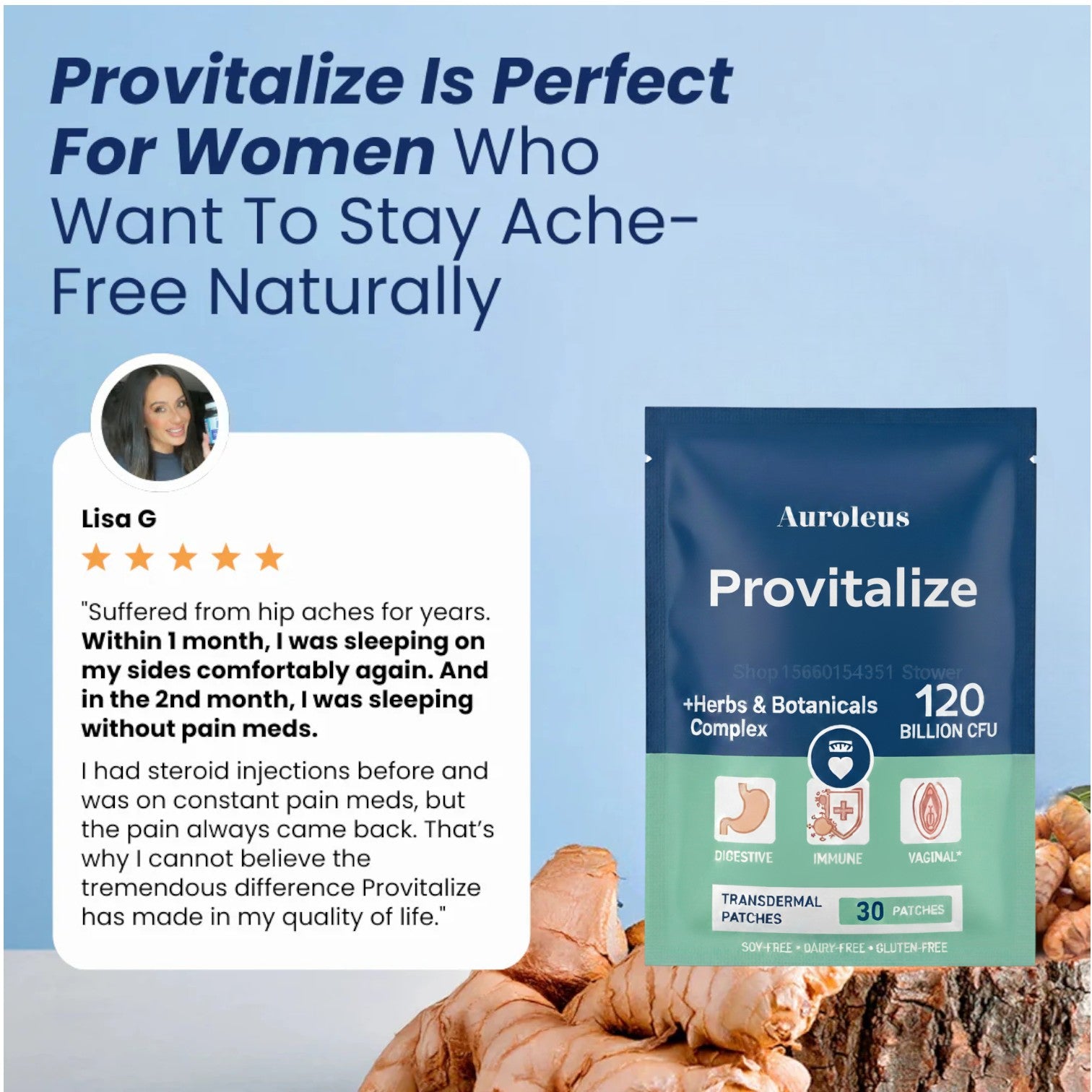 Provitalize | Best Natural Menopause Probiotic [LP]